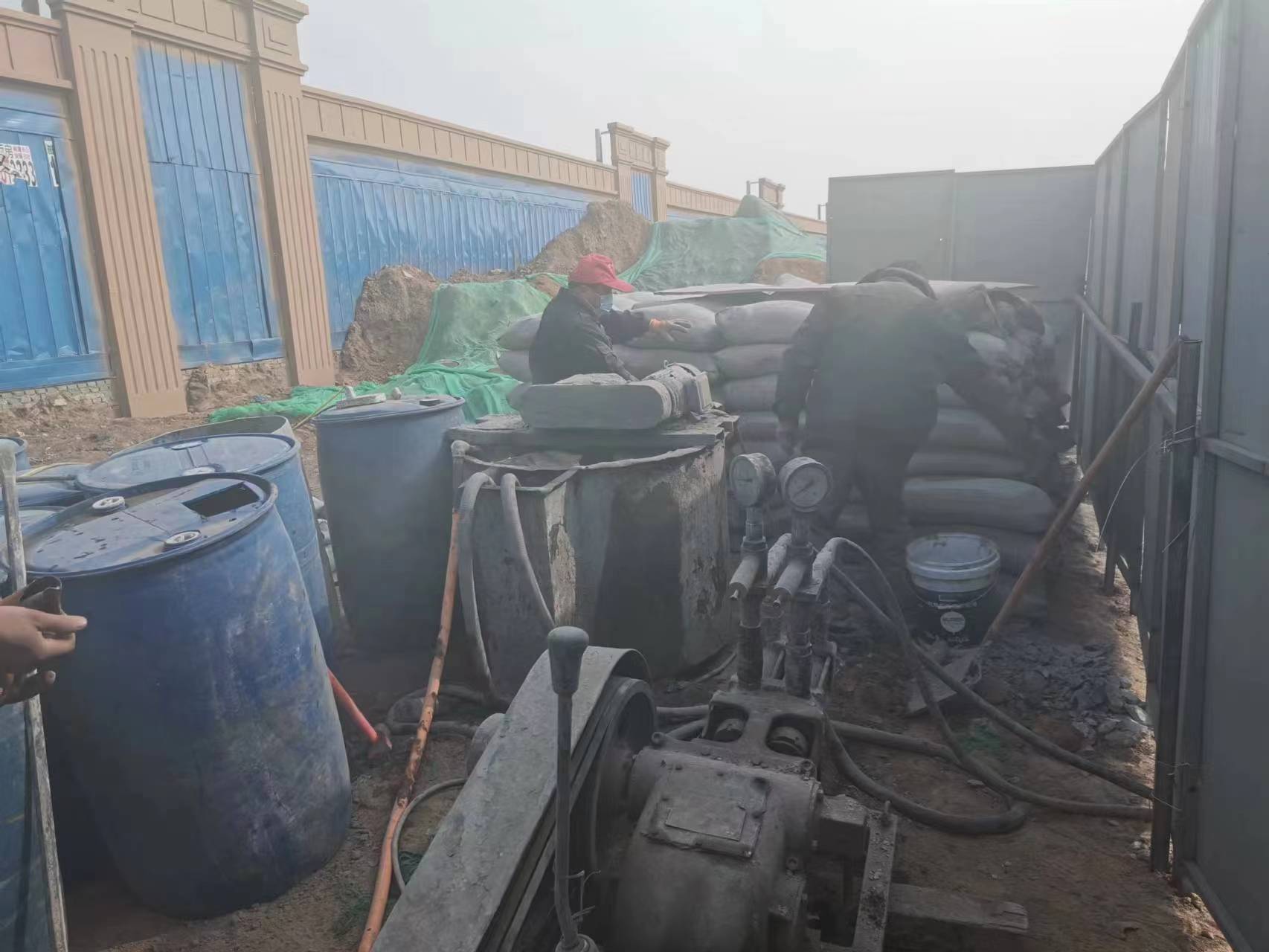 罗江房屋下沉注浆